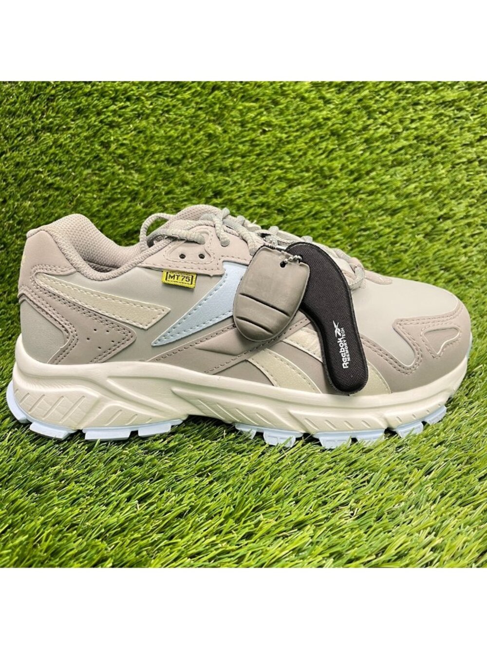 Reebok Hyperium Womens Size 8D Gray Outdoor Composite Toe Safety Work Shoes